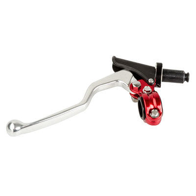 Quick Adjust Clutch Lever Assembly - Red/Blue/Silver - Factory Minibikes