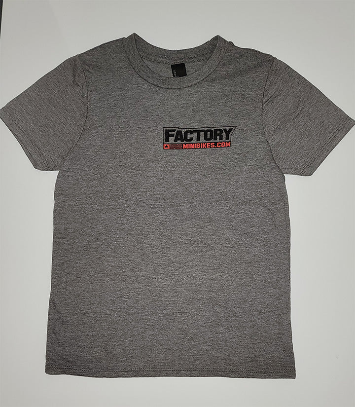 Keep It Factory Tee - Youth | Factory Minibikes